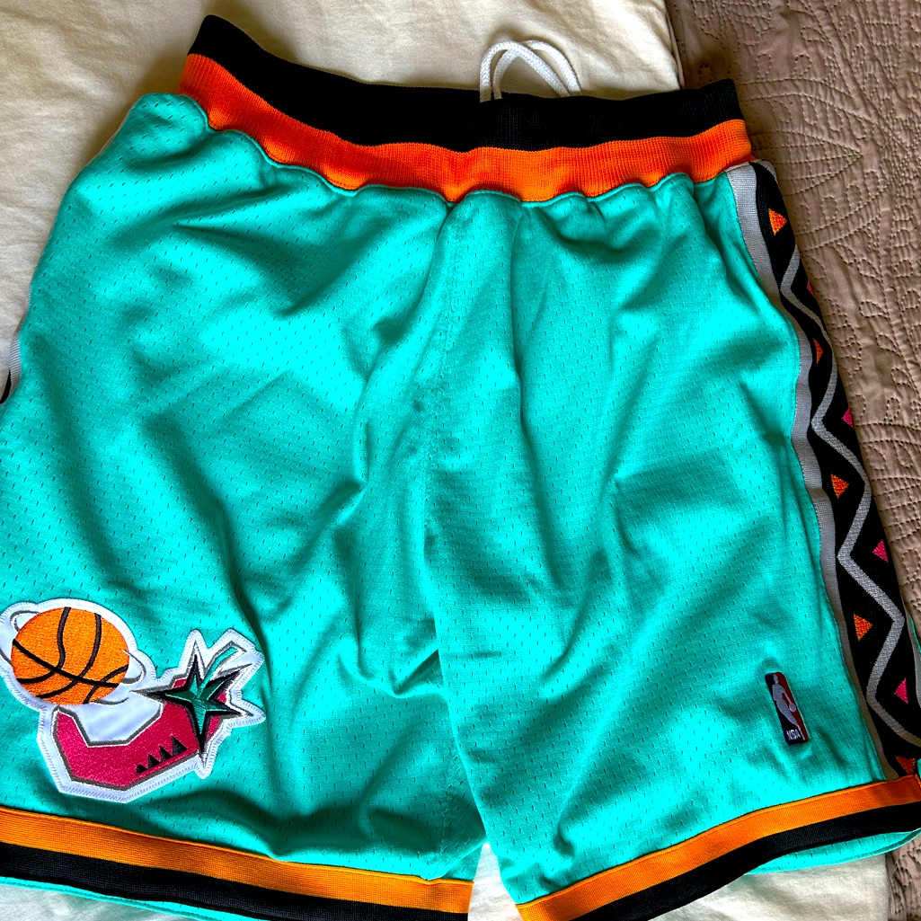 Mitchell  Ness 1996 Nba Eastern Conference All Star Authentic Shorts Sz L